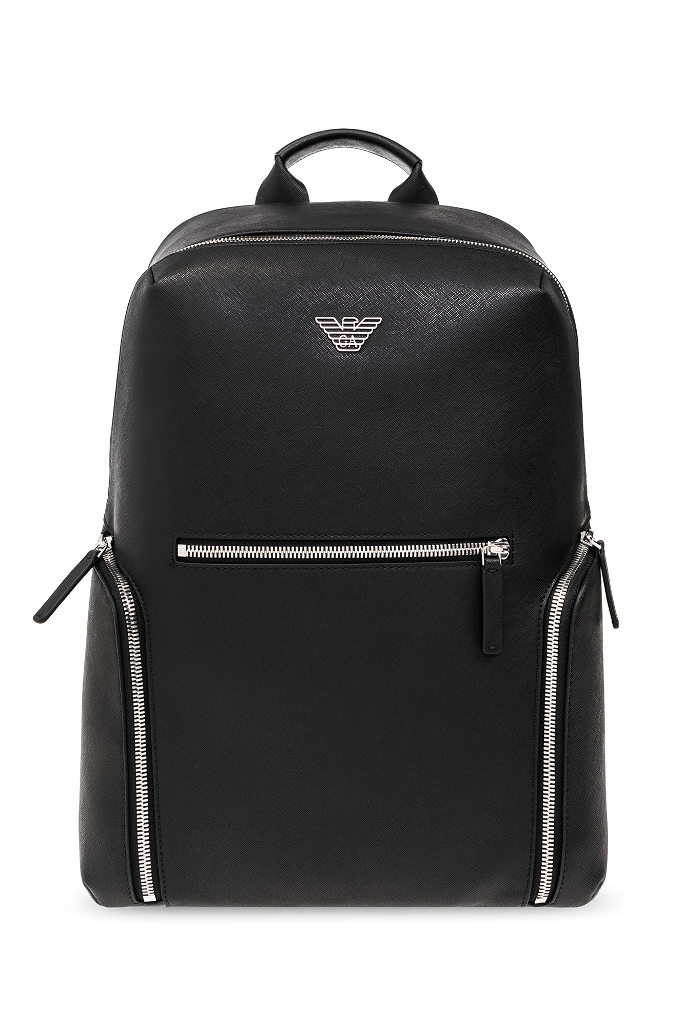 Black Backpack with logo Emporio Armani Vitkac Germany